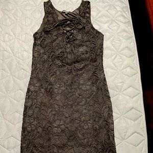 Ambiance short-mid size medium black dress
